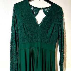 Green Bridesmaids Dress